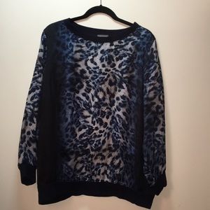 Vince Camino Leopard print top